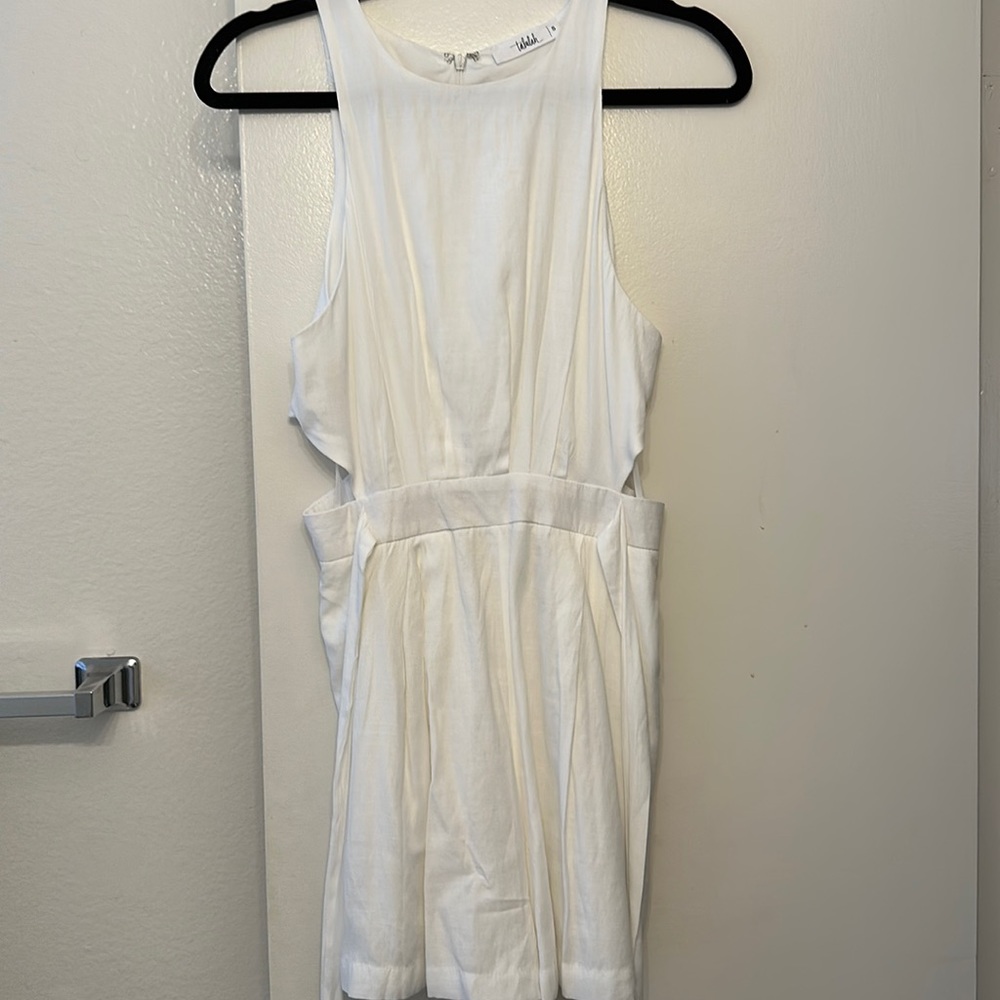 White Talulah Romper new without tags